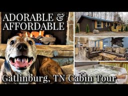 ADORABLE & AFFORDABLE Cabin In the HEART & SOUL OF GATLINBURG TN Arts & Crafts Loop Cabin Tour