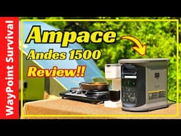 Ampace Andes 1500 Review | Can This Power Station Run All My Camping Gear?