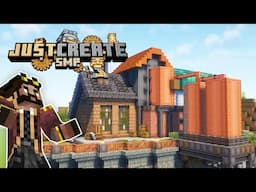 I built a PROCESSING FACTORY in Minecraft Create Mod Update! [#6]