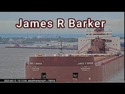 James R Barker departed Duluth 06/13/2025