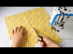 2 way for design neck and sew the easily Without fatigue