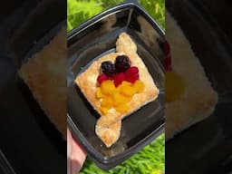 Delicious Fresh Fruit Pastry from Disney’s Wilderness Lodge. #vegandisney #disneytips