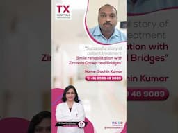 Smile Makeover After Trauma: Dental Rehabilitation by Dr. Swetha A Reddy