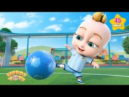 🔴Live - Soccer Song + Bad Dreams Song | Nursery Rhymes & Kids Songs | Happy Tots