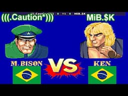 Street Fighter II': Champion Edition - (((.Caution*))) vs MiB.$K