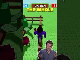 Roblox But I Can't Touch Green in GROW A GARDEN!