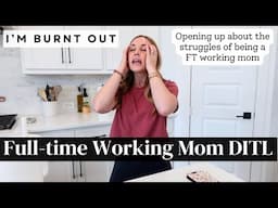 I'M BURNT OUT...opening up about the struggles of being a full-time working mom | Amanda Fadul