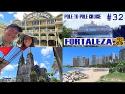 Fortaleza, Brazil - Jose De Alencar Theater, Jailhouse Shopping, Cathedral - HAL Pole-To-Pole Cruise