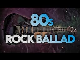 80s Power Rock Ballad Guitar Backing Track A Minor