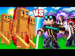 TUNG TUNG SAHUR vs TUTTI GLI ANIMALI BRAINROT su MINECRAFT!