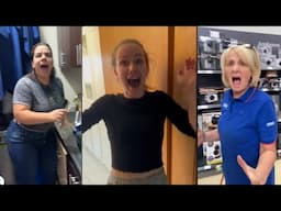 BEST SCARECAM  Pranks Reaction 2025 😂 #345 // Jumpscare // Funny Video //TikTok Honors/