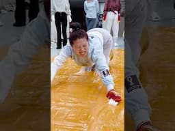 Human VS Giant Glue Trap #shorts