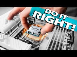 How to Install a CPU - AMD Ryzen on Socket AM5