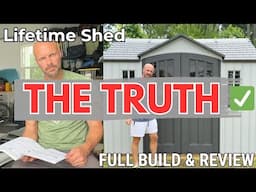 The TRUTH About Lifetime Sheds – Full Build & Review