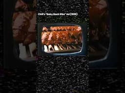 Chili's "Baby Back Ribs" Ad (1998) #90s #retroads #retro #90snostalgia
