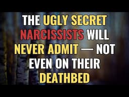 The Ugly Secret Narcissists Will Never Admit — Not Even on Their Deathbed | NPD | Narcissism