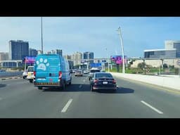 DUBAI Morning Drive 🚗 | Al Ittihad Road to Al Jaddaf | Peaceful Traffic