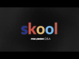 Best Skool Money & Conversion Model 2025? (Skool Q&A #3)