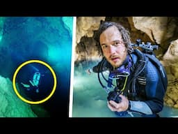 J’explore une grotte inondée (claustrophobie)