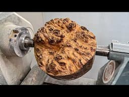 Woodturning - It Felt Like Turning a ROCK