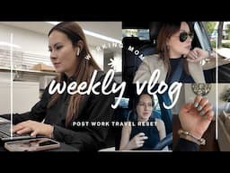 Working Mom Weekly Vlog: From Business Trip to Home, Mom chats, New suitcase & Spring nails!