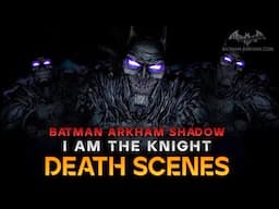 Batman: Arkham Shadow - "I Am The Knight" Game Over Death Scenes