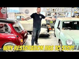 WHY THINGS ARE CHANGING! Classic Car Workshop & Project Car Update!