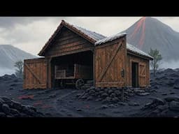 Building a Grand House Alone: No Electricity Needed!