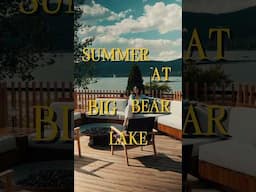 Wait…Big Bear in the Summer Is Actually a Vibe?! 👀 @VisitBigBear  #bigbearlake #californiatravel
