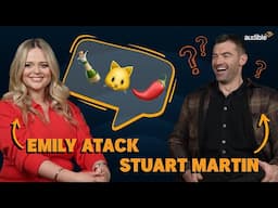 Emily Atack & Stuart Martin obsess over Andrew Scott, Accents & Love Rebooted 😉🥵 | Audible UK