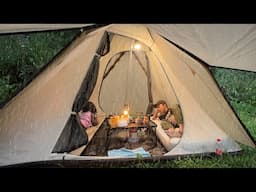Camping in Heavy Rain with a Toddler IS CRAZY!