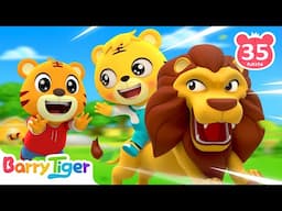Do You Know Any Zoo Animals? | Animal Songs & Nursery Rhymes | BarryTiger