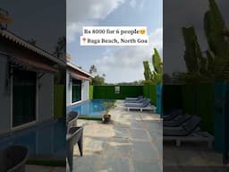 To book your stay WhatsApp on 9321867511. Subscribe to explore more Villas. #goa #villa #stay