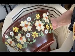 Two transparent glaze kilns unloaded covered in Kiwi Underglaze work.