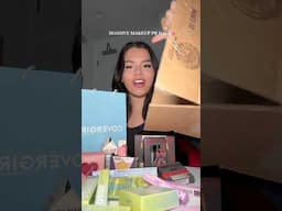 MASSIVE MAKEUP PR HAUL🛍️✨ #prhaul #makeup #shorts