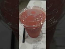 Costco Item Review Food Court Strawberry Banana Smoothie Taste Test