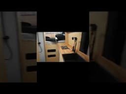 Shower Roll Door: A Game Changer? 🚿🚐 #shorts #vanlife