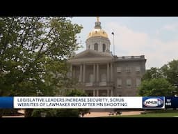 Heightened security at New Hampshire State House after Minnesota shootings