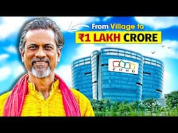 From Zero to ₹1 Lakh Crore Empire | Zoho | Sridhar Vembu’s Inspiring Startup Journey | Live Hindi