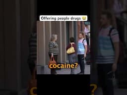 Offering people drugs #lahwf