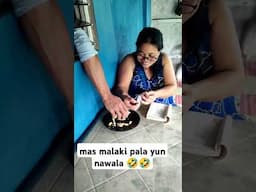 mas malaki pala yun nawala 🤣🤣 #lakayvlog #funnyshort
