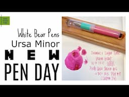New Pen Day: Pride Ursa Minor WATERMELON VIBES from White Bear Pens