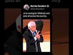 Bernie Warns: AI Is Coming for Your Job