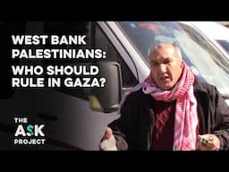 West Bank Palestinians: Who should rule Gaza?