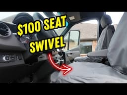 $100 Sprinter Seat Swivels?! Install & Review