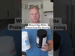 What Is A Good Cost Per Serving For Whey Isolate & Egg White Protein Powder?