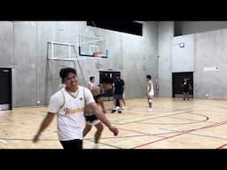 Warkworth Saturday Friendly basketball with pinoy friends