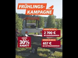 Frühling ist Sägesaison | LOGOSOL