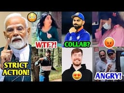 These YouTubers are CROSSING the Line?! 😡| India STRICT ACTION on Pakistan, Virat & MrBeast Collab |