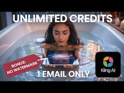 Get UNLIMITED FREE Credits on Kling AI with Just One Email